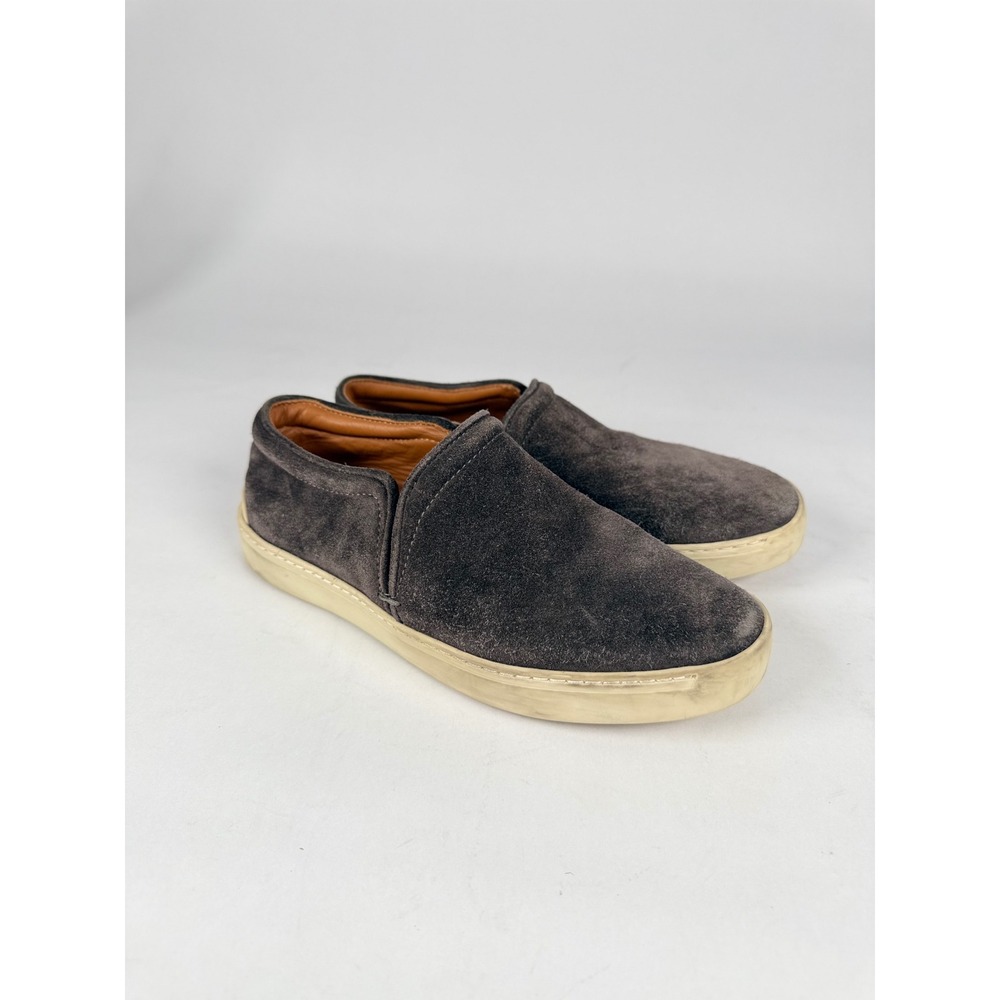 Rag & Bone Kent‎ Charcoal Grey Suede Slip On Sneakers Womens 36 6